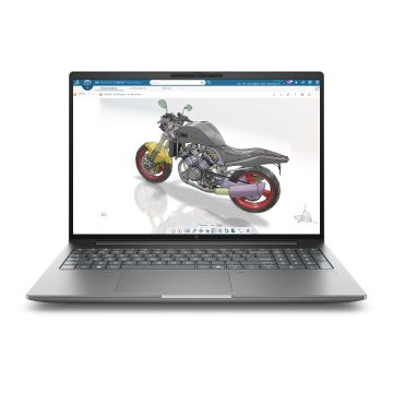HP Zbook X G2i 16 Copilot+ PC Intel Core Ultra 7 356H Mobiel werkstation 40,6 cm (16") WUXGA 32 GB DDR5-SDRAM 512 GB SSD NVIDIA RTX PRO 500 Blackwell Wi-Fi 7 (802.11be) Windows 11 Pro AI Workstation, AI PC Zilver (DH1L2ET#ABH) thumbnail