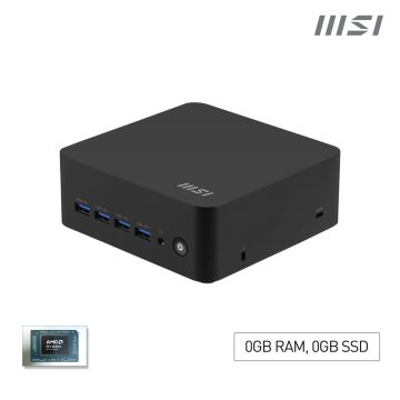 MSI Cubi AI 8M-008BEU USFF Zwart 8645HS AMD SoC 5 GHz Ingebouwde luidsprekers (936-B03221-008) thumbnail