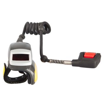 Zebra RS4000 Draagbare penstreepjescodelezer 1D Laser Grijs, Zilver (RS4000-HPCSWR) thumbnail