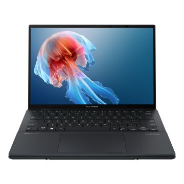 ASUS Zenbook Duo UX8406CA-QL442W Intel Core Ultra 7 255H Hybride (2-in-1) 35,6 cm (14") Touchscreen WUXGA 16 GB LPDDR5x-SDRAM 512 GB SSD Wi-Fi 7 (802.11be) Windows 11 Home Grijs QWERTY Nederlands (90NB14X1-M00TJ0) thumbnail
