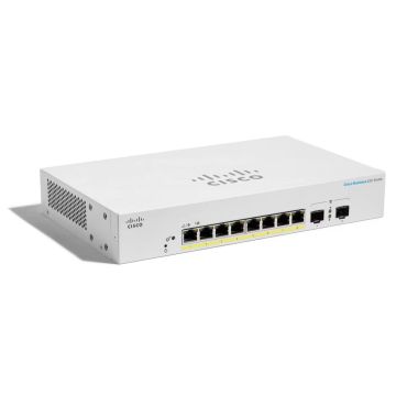 Cisco CBS220-24P-4G Managed L2 Gigabit Ethernet (10/100/1000) Power over Ethernet (PoE) 1U White (CBS220-24P-4G-UK) thumbnail