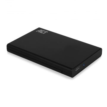 ACT AC1225 behuizing voor opslagstations HDD-/SSD-behuizing Zwart 2.5