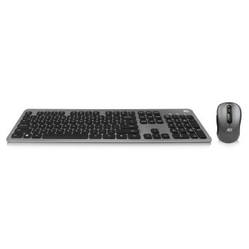 ACT Draadloze set met toetsenbord en muis, USB-C/USB-A ontvanger (Qwerty/US layout) (AC5710) thumbnail