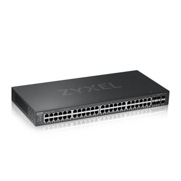 Zyxel GS2220-50-EU0101F netwerk-switch Managed L2 Gigabit Ethernet (10/100/1000) Zwart (GS2220-50-EU0101F) thumbnail