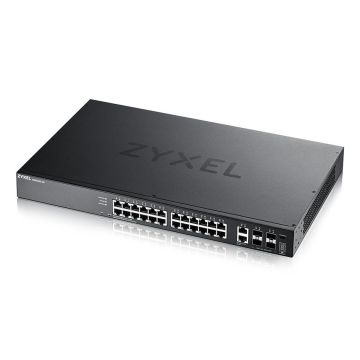Zyxel XGS2220-30 Managed L3 Gigabit Ethernet (10/100/1000) Zwart (XGS2220-30-EU0101F) thumbnail