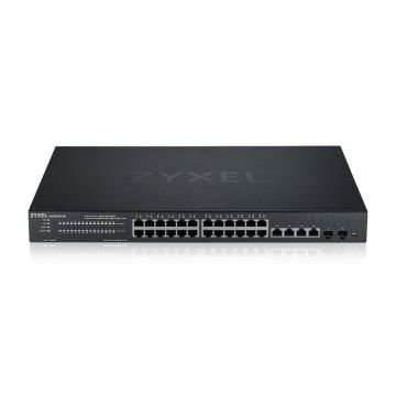Zyxel XMG1930-30 Managed L3 2.5G Ethernet (100/1000/2500) Zwart (XMG1930-30-ZZ0101F) thumbnail