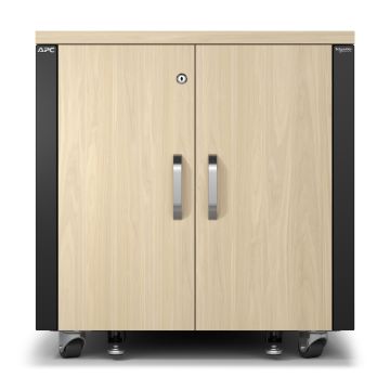 APC NetShelter CX AR4012IA - 12U, Geluiddempend en geventileerd 19 inch server rack (AR4012A) thumbnail