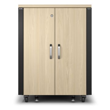 APC NetShelter CX AR4017IA - 17U, Geluiddempend en geventileerd 19 inch server rack (AR4017IA) thumbnail