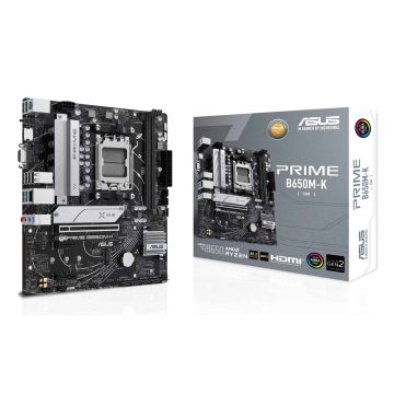 ASUS PRIME B650M-K AMD B650 Socket AM5 micro ATX (90MB1F60-M0EAY0) thumbnail