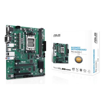 ASUS PRO A620M-C-CSM AMD A620 Socket AM5 micro ATX (90MB1F80-M0EAYC) thumbnail