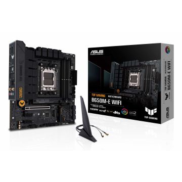 ASUS TUF GAMING B650M-E WIFI AMD B650 Socket AM5 micro ATX (90MB1FV0-M0EAY0) thumbnail