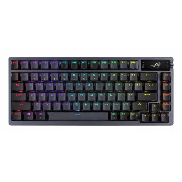 ASUS ROG Azoth toetsenbord Gamen USB + RF Wireless + Bluetooth Zwart (90MP0316-BKUA01) thumbnail