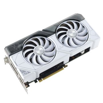 ASUS Dual -RTX4070-O12G-WHITE NVIDIA GeForce RTX 4070 12 GB GDDR6X (90YV0IZ4-M0NA00) thumbnail