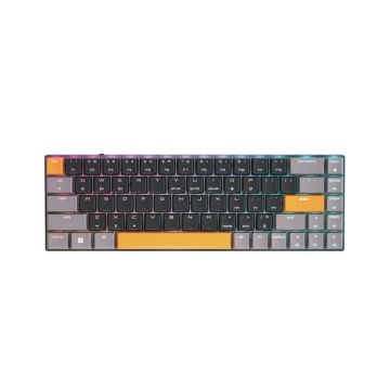 CHERRY MX-LP 2.1 Compact Wireless toetsenbord Gamen RF-draadloos + Bluetooth QWERTY Amerikaans Engels Zwart (G80-3860LVAUS-2) thumbnail