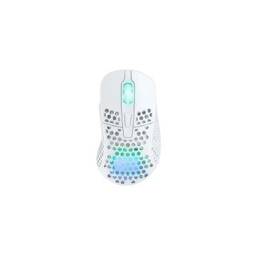 Xtrfy M4 RGB muis Rechtshandig RF Wireless + USB Type-C Optisch 19000 DPI (M4W-RGB-WHITE) thumbnail