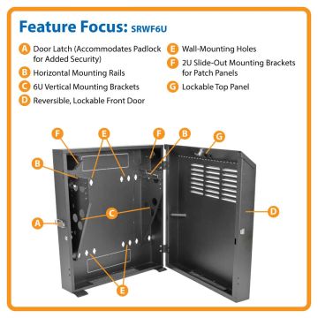 EATON TRIPPLITE 6U Server Rack (SRWF6U) thumbnail