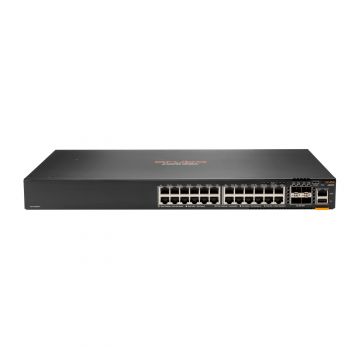 Hewlett Packard Enterprise Aruba 6200F 24G 4SFP+ Managed L3 Gigabit Ethernet (10/100/1000) 1U
