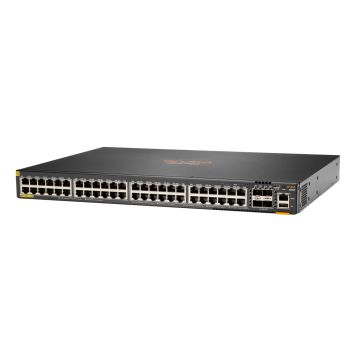 Hewlett Packard Enterprise Aruba 6200F 48G Class4 PoE 4SFP+ 370W Managed L3 Gigabit Ethernet (10/100/1000) Power over Ethernet (PoE) 1U (JL727B#ABB) thumbnail