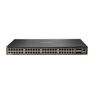 Hewlett Packard Enterprise Aruba CX 6200F 48G Class-4 PoE 4SFP+ 740W Managed L3 Gigabit Ethernet (10/100/1000) Power over Ethernet (PoE) 1U (JL728B#ABB) thumbnail