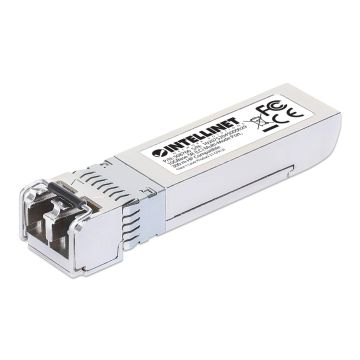 Intellinet Netwerk transceiver 10G SFP+, 10GBase-SR (LC) multi-mode, 300 m, 850 nm, HPE-compatibel, equivalent aan HPE J9150A/J9150D/JD092A/JD092B, 3 jaar garantie (508766) thumbnail
