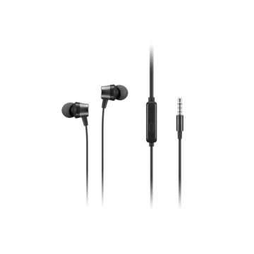 Lenovo 4XD1J77352 hoofdtelefoon/headset Bedraad In-ear Kantoor/callcenter Zwart (4XD1J77352) thumbnail