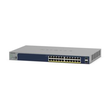 NETGEAR GS724TPP Managed L2 Gigabit Ethernet (10/100/1000) Power over Ethernet (PoE) Grijs (GS724TPP-300EUS) thumbnail