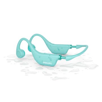 Philips TAK4607GR/00 hoofdtelefoon/headset Hoofdtelefoons Draadloos oorhaak Muziek Bluetooth Groen (TAK4607GR/00) thumbnail