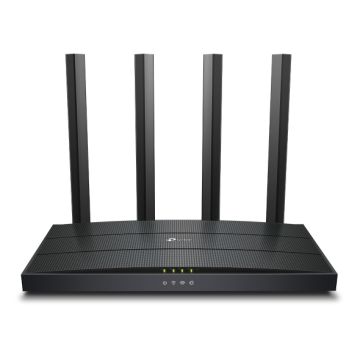 TP-Link Archer AX12 draadloze router Fast Ethernet Dual-band (2.4 GHz / 5 GHz) Zwart (ARCHER AX12) thumbnail
