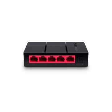 TP-Link MERCUSYS MS105G 5-port 10/100/1000M mini Desktop Switch, 5 10/100/1000M RJ45 ports, Plasti (MS105G) thumbnail