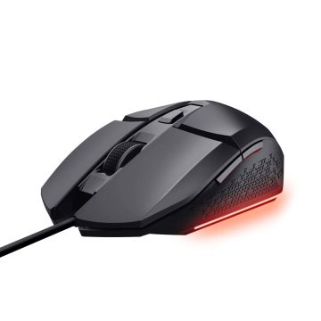 Trust GXT 109 Felox Gaming Muis - Verlichte gamingmuis – 6 programmeerbare knoppen – 6400 DPI – Zwart (25036) thumbnail