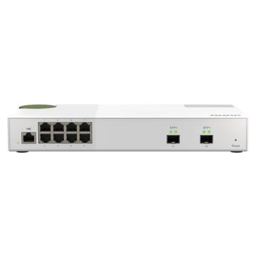 QNAP QSW-M2108-2S netwerk-switch Managed L2 2.5G Ethernet (100/1000/2500) Grijs (QSW-M2108-2S) thumbnail