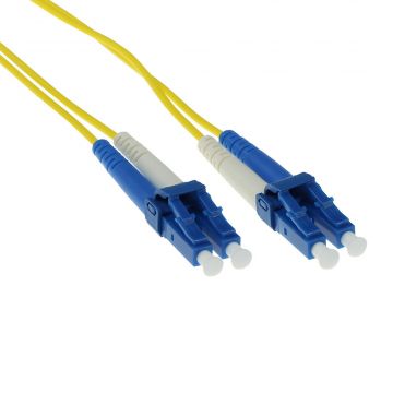 ACT RL9917 Glasvezel kabel 17 m 2x LC OS2 Geel