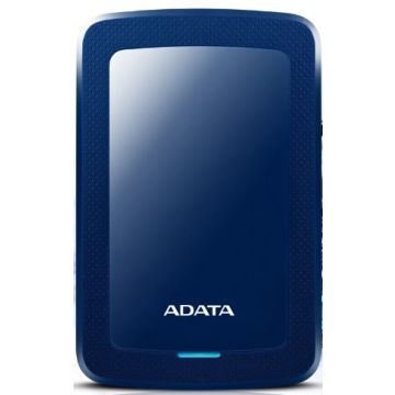 ADATA HV300 externe harde schijf 1 TB 2.5" USB 3.2 Gen 1 (3.1 Gen 1) Zwart (AHV300-1TU31-CBL) thumbnail