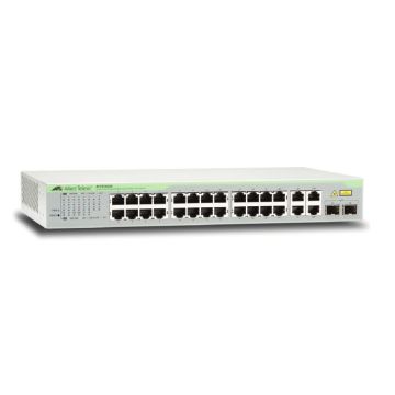 Allied Telesis AT-FS750/28-50 Managed Fast Ethernet (10/100) 1U Grijs (AT-FS750/28-50) thumbnail