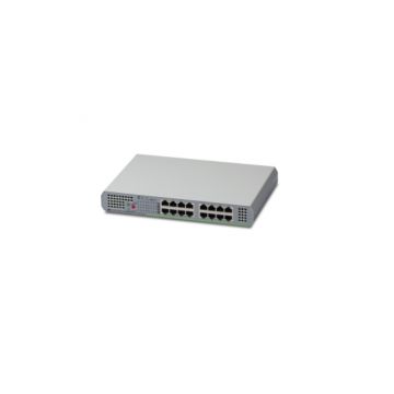 Allied Telesis AT-GS910/16-50 Unmanaged Gigabit Ethernet (10/100/1000) Grijs