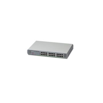 Allied Telesis AT-GS910/24-50 Unmanaged Gigabit Ethernet (10/100/1000) Grijs (AT-GS910/24-50) thumbnail
