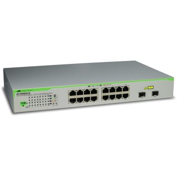 Allied Telesis AT-GS950/16-50 Managed L2 Gigabit Ethernet (10/100/1000) 1U Wit (AT-GS950/16-50) thumbnail