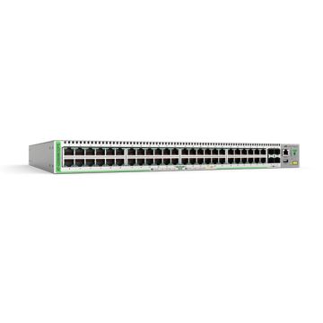 Allied Telesis AT-GS980M/52PS-50 Managed L3 Gigabit Ethernet (10/100/1000) Power over Ethernet (PoE) Grijs (AT-GS980M/52PS-50) thumbnail