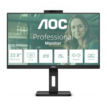 AOC 24P3QW computer monitor 60,5 cm (23.8") 1920 x 1080 Pixels Full HD Zwart (24P3QW) thumbnail
