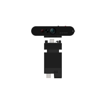 Lenovo ThinkVision MC60 (S) webcam 1920 x 1080 Pixels USB 2.0 Zwart (4XC1K97399) thumbnail