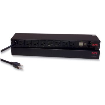 APC Rack PDU, geschakeld, 1U, 15A, 100/120V, (8)5-15 (AP7900B) thumbnail