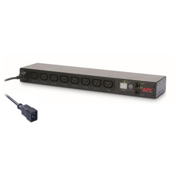 APC Rack PDU AP7921B, Switched, 0U/1U, 16A, 230V,(8x) C13, C20 stekker (AP7921B) thumbnail