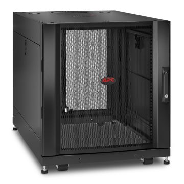 APC NetShelter SX 12U Server Rack Enclosure 600mm x 900mm w/ Sides Black (AR3003) thumbnail