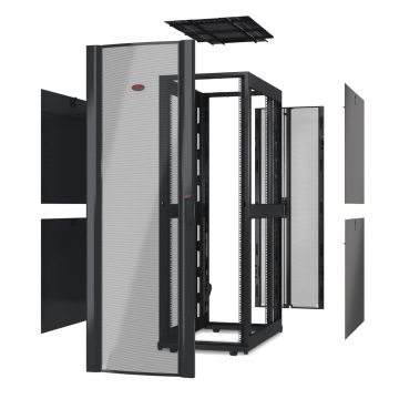 APC NetShelter SX 42U 600mm(b) x 1070mm(d) 19" IT rack, behuizing zonder deuren, zwart (AR3100X610) thumbnail