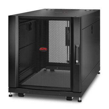 APC NetShelter SX AR3103 12U 600mm(b) x 1070mm(d) 19" IT rack met zijpanelen (AR3103) thumbnail