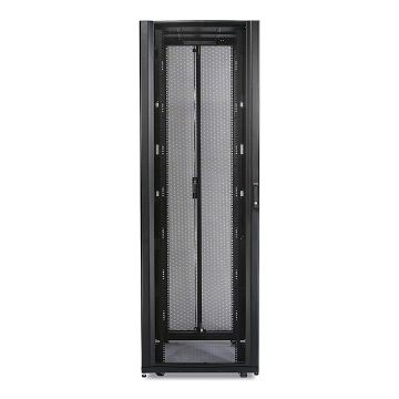 APC NetShelter SX 42U 750mm brede x 1070mm diepe behuizing met zijden, zwart - 907 kg Schokbestendige verpakking (AR3150SP) thumbnail