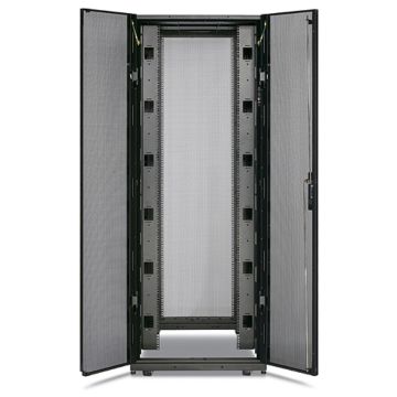 APC NetShelter SX 42U 750mm(b) x 1070mm(d) 19" IT rack, behuizing zonder zijpanelen, zwart (AR3150X609) thumbnail