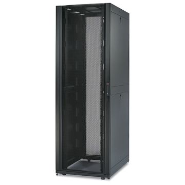APC NetShelter SX 48U 600mm(b) x 1200mm(d) 19" IT rack, behuizing met zijpanelen, zwart, Shock Packaging (AR3157SP) thumbnail