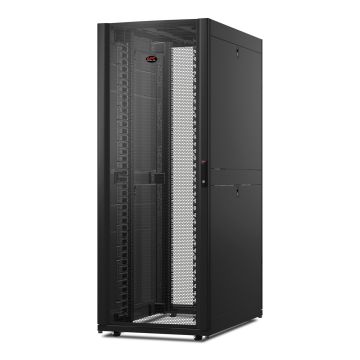 APC NetShelter SX 42U 750mm brede x 1200mm diepe netwerkbehuizing met zijden, zwart (AR3340) thumbnail