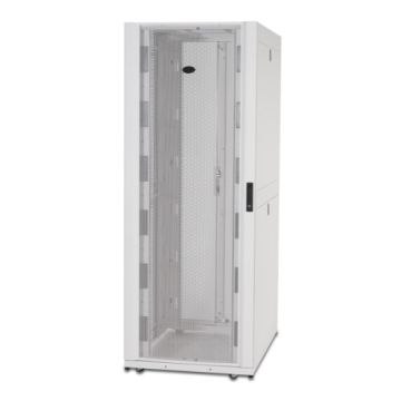 APC NetShelter SX 42U 800mm(b) x 1200mm(d) 19" IT rack, behuizing met zijpanelen, wit (AR3380W) thumbnail